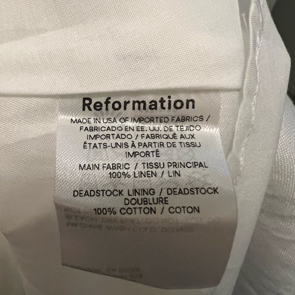 Reformation Tagliatelle Linen Dress - Picture 6 of 7